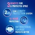 thumbnail image 3 of (3 pack) Crest Toothpaste, Kids Sugar Bacteria Shield Fluoride Toothpaste, Strawberry Flavor, 4.1 oz, Ages 6+, 3 of 13