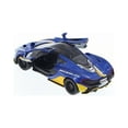thumbnail image 2 of 4PC Set: Kinsmart 5" McLaren P1 Stripes Exclusive Edition Diecast Model Car 1:36, 2 of 5