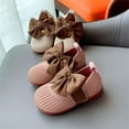 thumbnail image 7 of Actoyo Baby Toddler Girls Dress Shoes Big Bow Mary Jane Flats Party Wedding Pink, 7 of 7