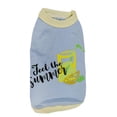 thumbnail image 2 of Perro Cachorro Gato Ropa Camiseta de algodón Tops 7 # XS, como se describe 7 XS Yuyangstore Camiseta del algodón del verano del animal doméstico, 2 of 8