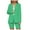 Green, variant on Chbgutlmr 2 Piece Sets for Women Dressy Long Sleeve Open Front Blazer with Shorts Business Casual Suits Set