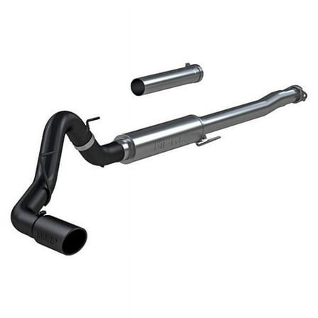 MBRP Exhaust S5209BLK Armor BLK Cat Back Exhaust System Fits 21-23 F-150 Fits select: 2021 FORD F150 SUPER CAB, 2022 FORD F150 SUPERCREW