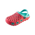 thumbnail image 2 of Toddlers Lightweight Breathable Slip-On Cute Garden Clogs Beach Sandals Water Shoes, Coral Toddler, Size: 6 Toddler, S7, 2 of 2