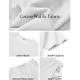thumbnail image 2 of COOFANDY Mens 2 Pieces Outfits Casual T Shirt and Shorts Set Fashion Summer Short Sleeve Cotton Tracksuits, 2 of 6