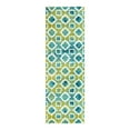 thumbnail image 3 of Unique Loom Azalea Collection Area Rug - Dodd (2' x 6' Runner Blue/Yellow), 3 of 7