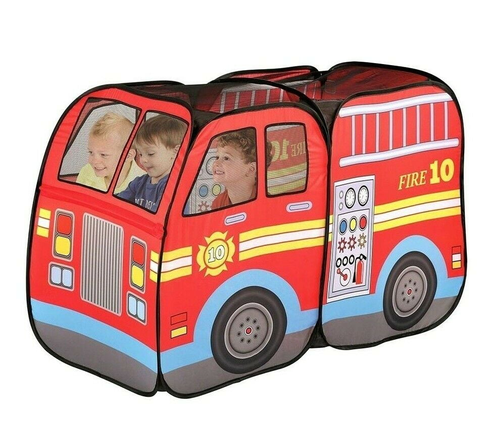 paw patrol fire truck tent