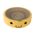 thumbnail image 2 of GROWTH TANK Cat Scratch Bed Lounge Cat Beds Corrugated Paper Scratch Pad Cat Scratch Pad Cat Yellow, 2 of 9