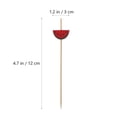 thumbnail image 3 of 100 palitos de bambú desechables para sushi (rojos), 3 of 7