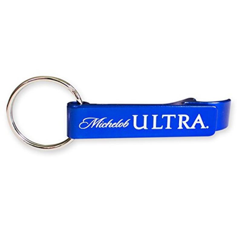 Michelob Ultra Bottle Opener Keychain Lot Of 3 Red Blue Silver New