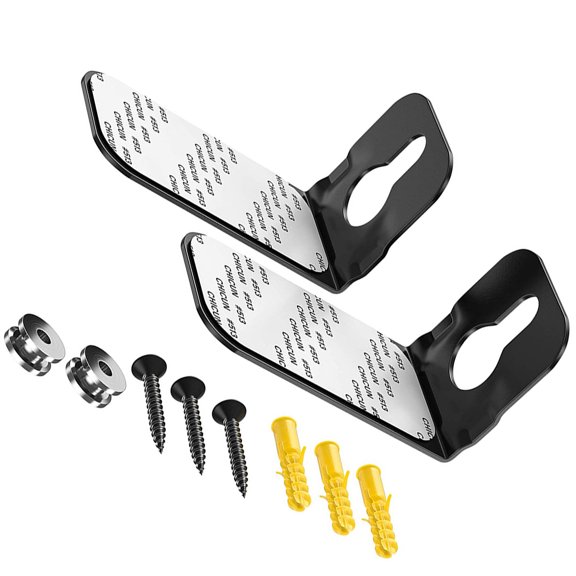 Cateissary Kit de montaje en pared confiable para soportes Compatibilidad universal garantizada Soporte de montaje en pared Soporte en L Televisores