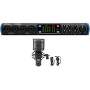 Presonus STUDIO 1810C 18x8 USB-C Audio Recording Interface + RCM PRO Microphone