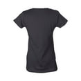 thumbnail image 2 of Tultex Women�'s Slim Fit Fine Jersey V-Neck T-Shirt, 2 of 2