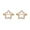 Gold,Pink, variant on 14G Rhinestone Star Nipple Rings for Women CZ Crystal Hollow Stars Nipplerings Nipple Piercing Shield Barbell Sexy Body Piercing Jewelry
