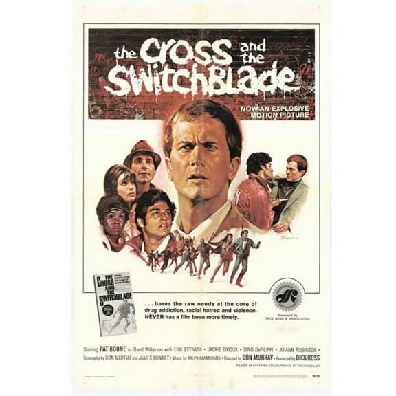 The Cross and the Switchblade Movie Poster (11 x 17)
