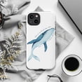thumbnail image 6 of Motivational Whale Phone Case, Psalm 46:5 Script iPhone Case, Spiritual Quote Protective Phone Cover for iPhone 16 15 14 13 12 11 Plus Pro Max Mini, 6 of 6