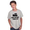 thumbnail image 5 of Need An Ark? Noah Guy | Bible Pun Crewneck T Shirts Boy Girl Teen Brisco Brands XS, 5 of 6