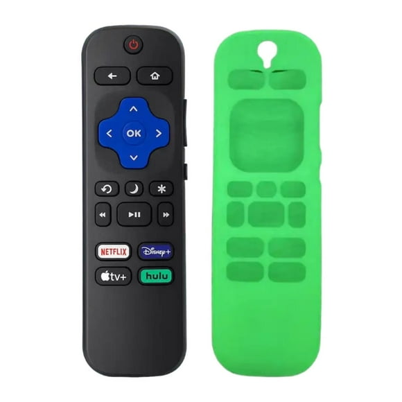 Control Compatible Con Tv Westinghouse Roku Tv Mas Funda negro 17 Genérica Westinghouse Roku Tv