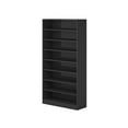thumbnail image 3 of Hommoo Modern Wood Freestanding Shoe Cabinet, 8 Tiers 40-45 Pairs Shoe Storage Rack Organizer for Entryway, Black, 3 of 6