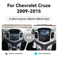 thumbnail image 4 of Aotsr Car Radio Multimedia Video Player For Chevrolet Cruze 2009-2015 Gps Navigation Stereo 4G Rds Dsp Carplay Android 13.0, 4 of 11