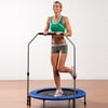 Pure Fun 40 inch Exercise Trampoline with Handrail