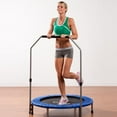 thumbnail image 5 of Pure Fun 40-Inch Exercise Trampoline, with Handrail, Blue, 5 of 7