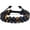 Style 1, variant on Triple Protection Bracelet for Men Women, Genuine Premium Tiger Eye Black Onyx and Lava Rock 8mm Handmade Bead Bracelet Healing Crystal Protection Bracelet Bring Luck and Prosperity and Happiness