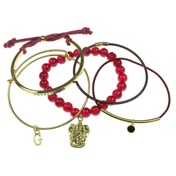 Harry Potter Gryffindor Arm Party Bracelet Set
