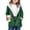 Green, variant on Solid Color Warm Winter Fall Outwear, Cute Girls Winter Hooded Jacket Kids Suede Toggle Duffle Coat Solid Color Warm Outwear Toggle Closure Kids Jacket 2026 Girls Keep Warm Coat, Pink 120