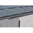 thumbnail image 4 of Rubbermaid Large Resin Outdoor Storage Shed, 10.5 x 7 ft., Gray, with Substantial Space for Home/Garden/Back-Yard/Lawn Equipment, 4 of 7