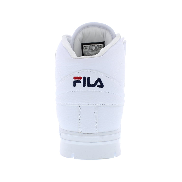 FILA Men's V13 Boots, Size 11, White Synthetic Leather, Rubber