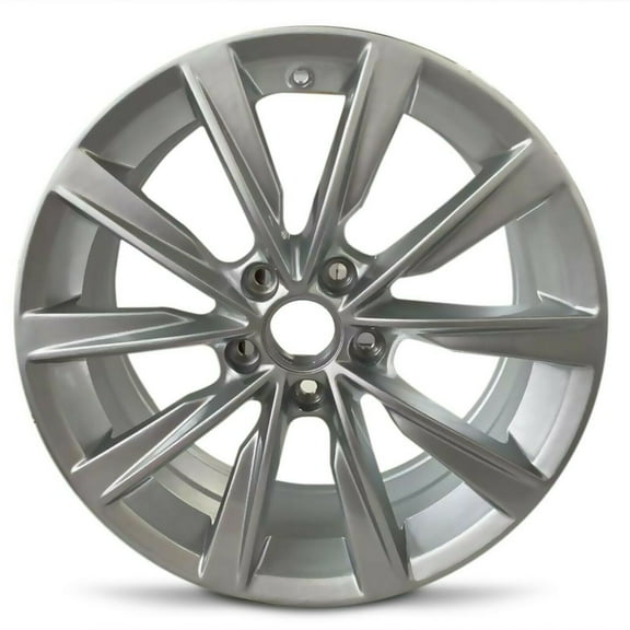 New Aluminum Wheel Rim for 2017-2019 Volkswagen Beetle 17 in 5 Lug Silver Fits R17 Tire Direct Fit