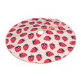 thumbnail image 2 of Balery Strawberry Printed Christmas Tree Skirt , Merry Christmas Party Christmas Tree Decoration,Adjustable Tree Skirt-48", 2 of 8