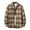 Yellow, variant on Meichang Men's Flannel Shirts Plus Size Plaid Outerwear Fall Button Down Shirt Jacket Regular Fit Long Sleeve Coat Jacket