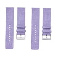 thumbnail image 4 of Masteelf 2-Pack Nylon Canvas Replacement Watch Bands Compatible with 42mm Watches, Wrist Straps for Men and Women, 4 of 8