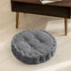 thumbnail image 5 of Cojín Redondo de Pana Gruesa para Silla, 40 Cm, Suave y Acolchado | Cómodo Cojín de Apoyo para La Cadera, Ideal para Oficina, Hogar, Sala de Estar y Dormitorio | Poliéster Duradero y Fácil de Limpiar, 5 of 6