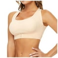 thumbnail image 4 of Fsqjgq Bras for Women Underwear Backless Bra Fitness Brasier Nursing Bralette Back Beautiful No Wire Bra and Body Shaping Two In One Push Up Sports Bra Push Up Bra Seamless Sports Bras Yoga Tops, 4 of 4