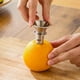 thumbnail image 4 of Stainless steel citrus juicer with spout for juice manual press, 4 of 5