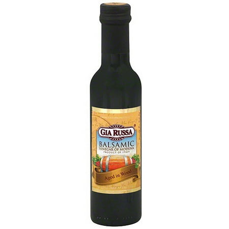 Gia Russa Balsamic Vinegar of Modena, 8.45 fl oz (Pack of 12)