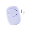 thumbnail image 2 of Mini ventilador de mano Ventilador de refrigeración de verano Ventilador de refrigeración portátil Ventilador de cuello colgante para acampar al aire Púrpura Macarena Mini ventilador portátil, 2 of 8