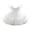 White, variant on Bmisegm Girls Summer Dress Party Bow Tiered Skirt Flutter Sleeves Formal Occasion Performance Tutu Gown Dresses for Girls