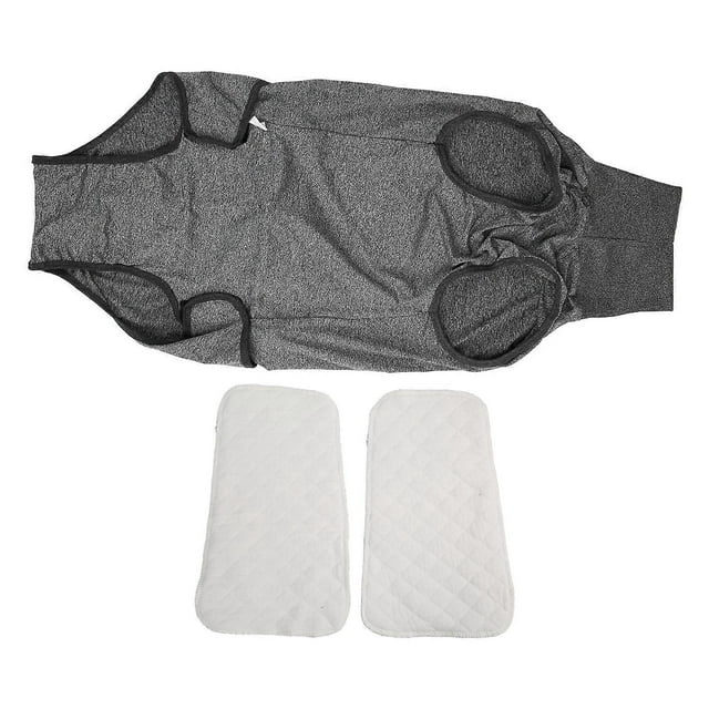 Full Body Dog Diaper Reusable Dog Physiological Clothing for Male and Female Dogs Menstruation Neuter Surgical Recovery S