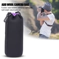 thumbnail image 2 of Bolsa impermeable para lente de cámara a prueba de golpes con cordón DSLR lente bolsa protectora suave, 2 of 4