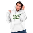 thumbnail image 4 of Betty Boop Irish St Patricks Day Hoodie Sweatshirt Women Brisco Brands L, 4 of 5