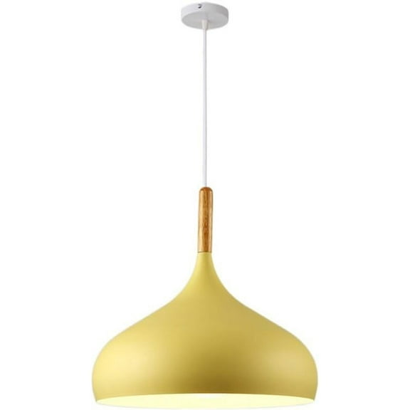 Seacoi Rustic Metal Pendant Light Fixture for Dining Room, Colorful Minimalist Farmhouse Pendant Lamp for Kitchen Island, Retro Industrial Pendant Lighting, Modern Pendant Light Fixure