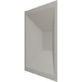 thumbnail image 4 of Ekena Millwork 11 7/8"W x 11 7/8"H Diane EnduraWall Decorative 3D Wall Panel, UltraCover Satin Blossom White (Covers 0.98 Sq. Ft.), 4 of 6