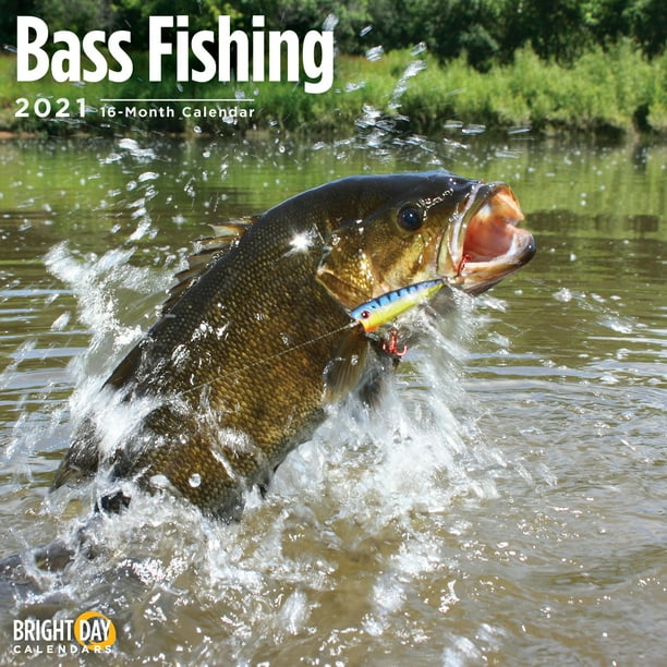 2021 Bass Fishing Wall Calendar