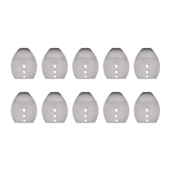 20 Pcs Swim Jig Blade DIY Vibration Jigs Casting Wobble fishing Jig Lure