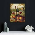 thumbnail image 4 of ARISTURING Vineyard Wall Art, Red & White Wine Decor, Cheese & Grapes, Scenic Kitchen or Dining Room Artwork, Premium Gallery Wrapped Canvas, Ready to Hang,16x20 inch, 4 of 4
