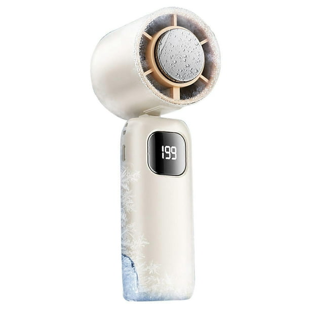 199 Speds Ice Cooling Handheld & Neck Fan, Hands-Free Wearable Fan for Indoor Outdoor