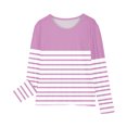 thumbnail image 4 of Toddler Christmas Sweatshirt Girls Long Sleeve Prints Shirts Cute Crewnecks Tops Dressy Casual Blouses Clothes Baby Girl Long Sleeve Tops Pinks 7T, 4 of 6